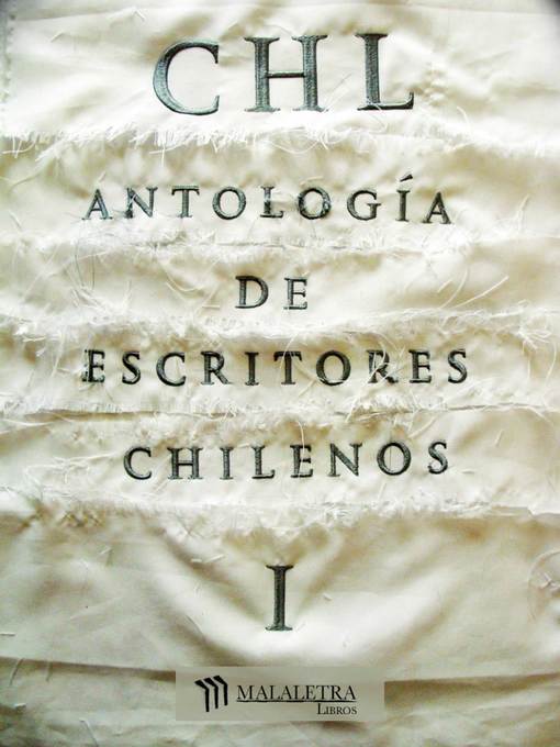 Cover image for CHL Antología de autores chilenos I